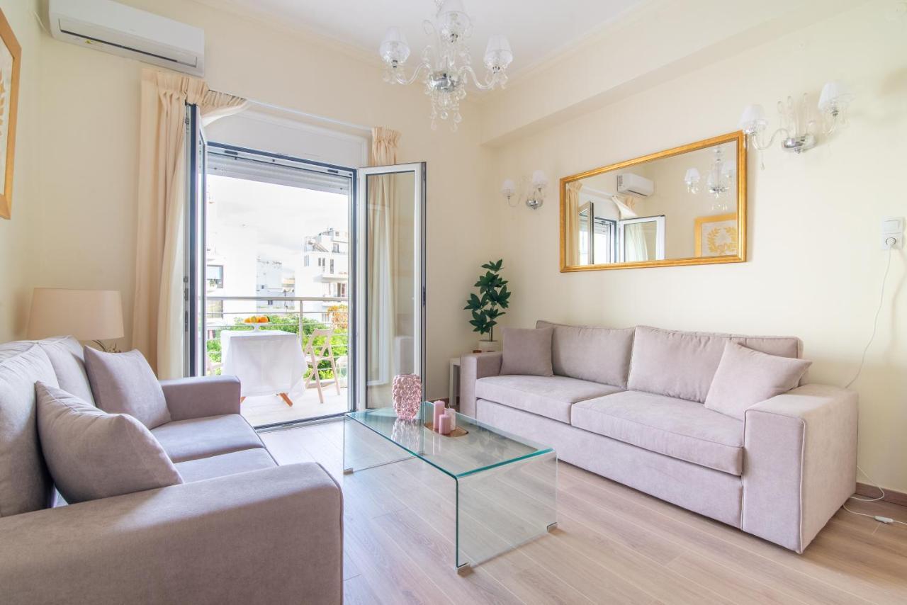 Boutique Apartment With Parkview Heraklion Exteriör bild