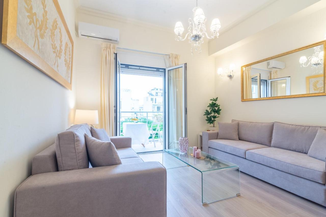 Boutique Apartment With Parkview Heraklion Exteriör bild