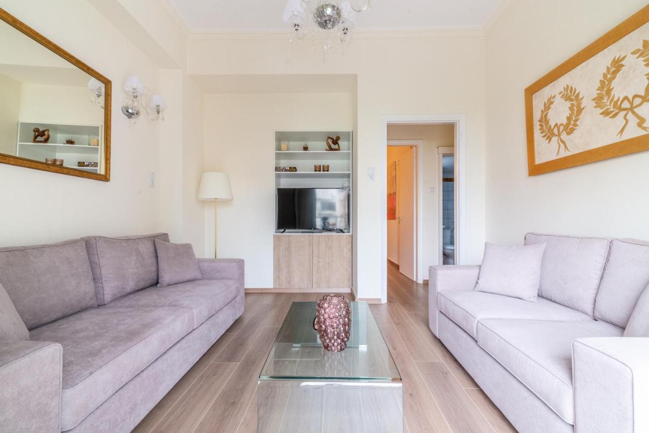 Boutique Apartment With Parkview Heraklion Exteriör bild
